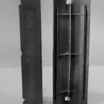 Corner protection of a robust design provides longer support for the geotextile and possibly the membrane. Just click on the cartridges